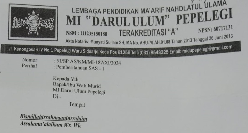 Sumatif Akhir Semester Ganjil 2024 - 2025