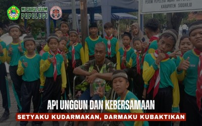 Api Unggun, Kebersamaan, dan Karakter: Persami MI Darul Ulum Pepelegi 2025