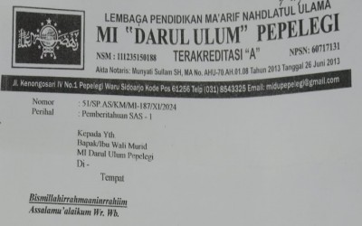 Sumatif Akhir Semester Ganjil 2024 - 2025