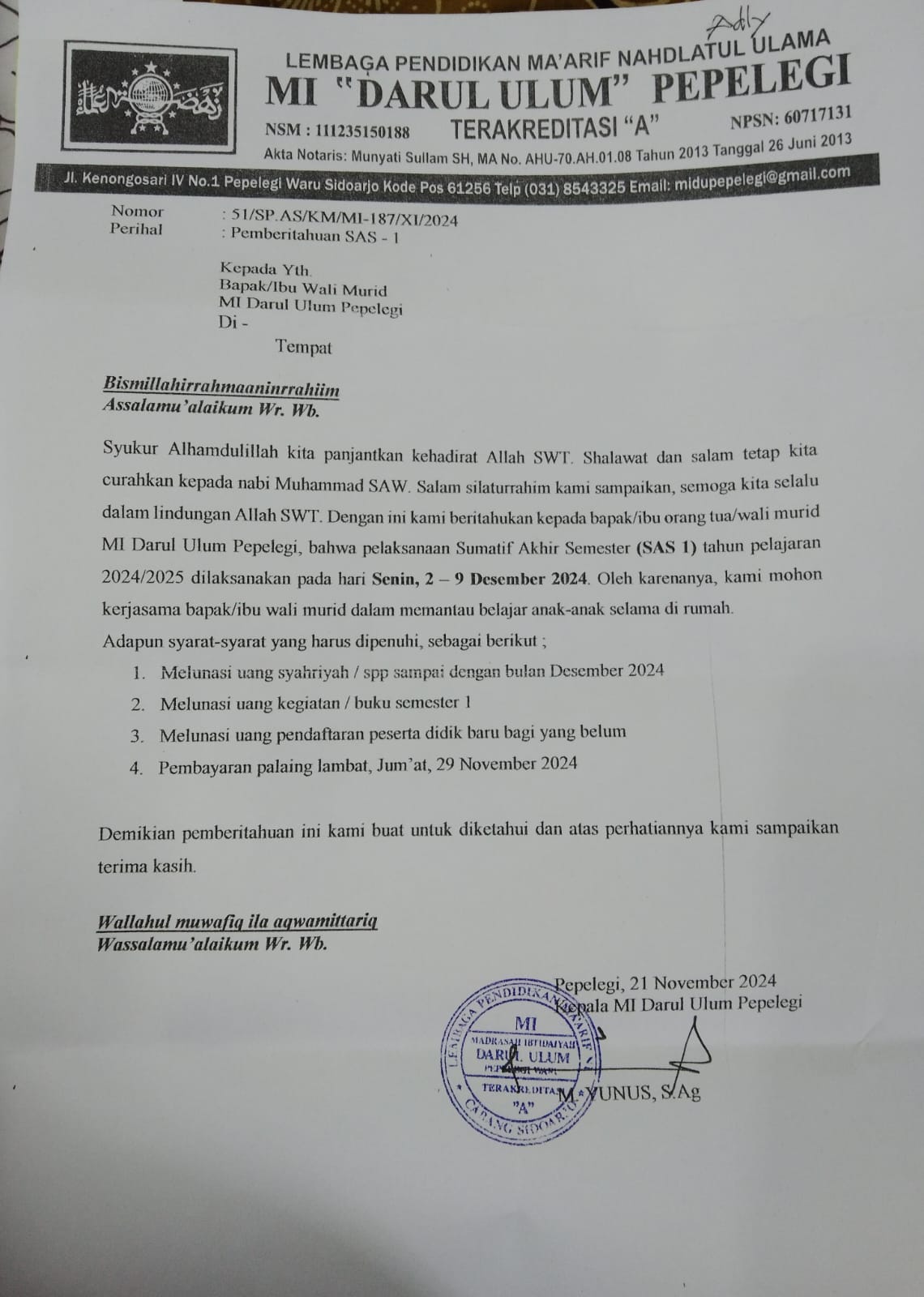 Sumatif Akhir Semester 1